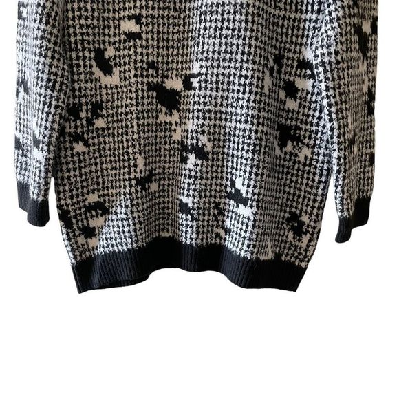 Wildfang Black and White Crew Neck Sweater - Picture 6 of 13